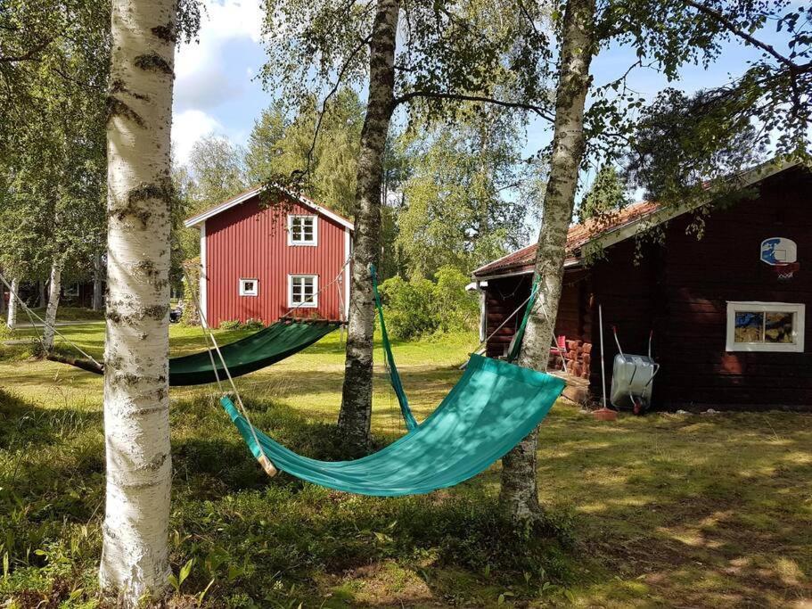 Charmig Gard Med Bastu, Strandtomt Och Utedusch I Naturskoent Omrade Sveg Exteriör bild
